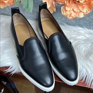 Everlane Black Leather Flats